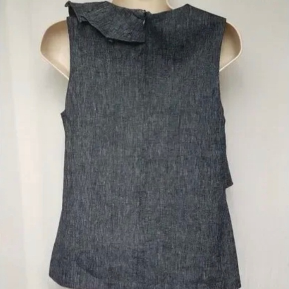 Banana Republic grey chambray top - Picture 9 of 9